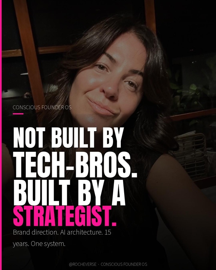 Not built by tech-bros. Built by a strategist.