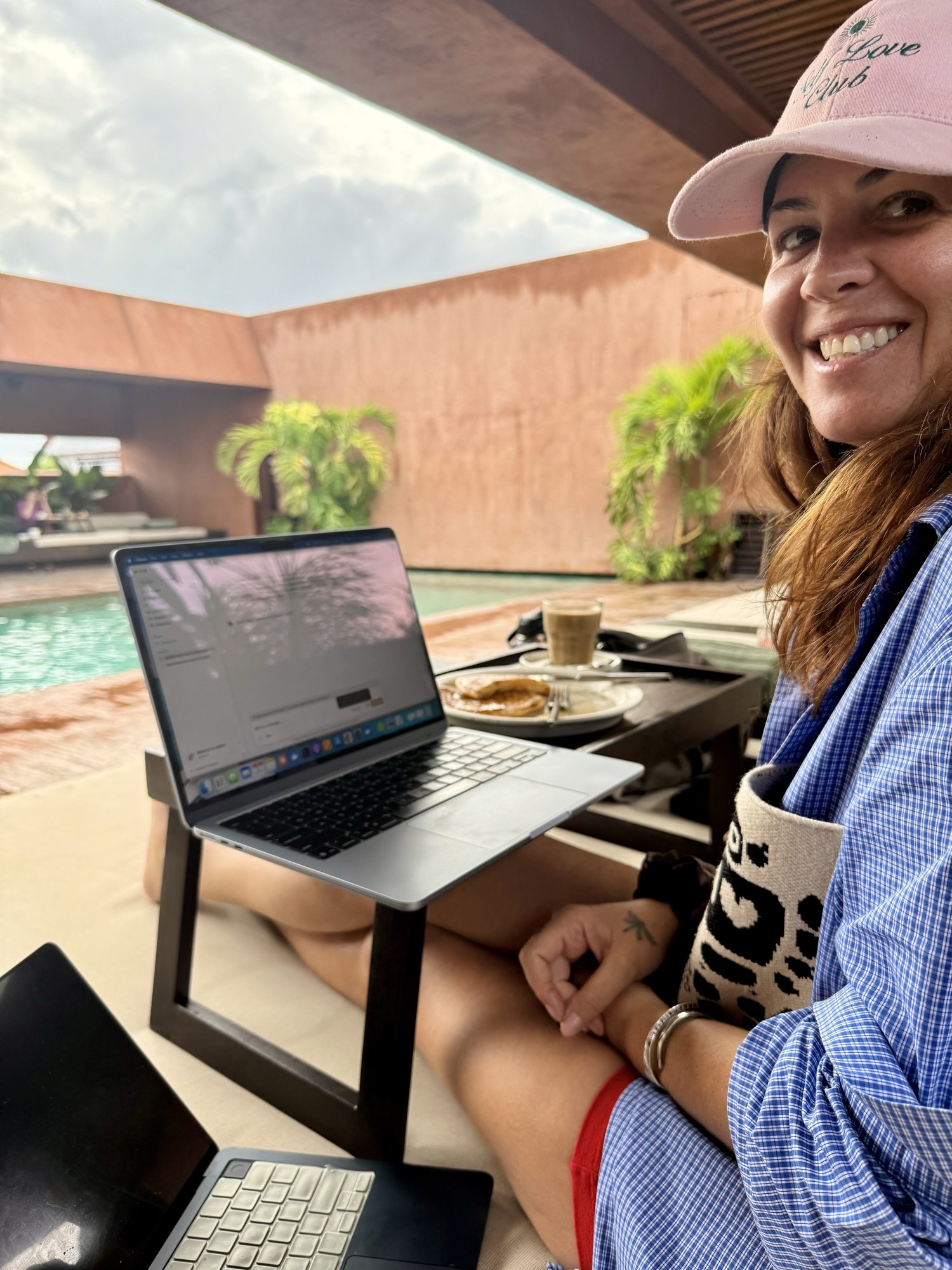 Rochelle Livingstone working